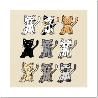 Cute Cats Posters and Art